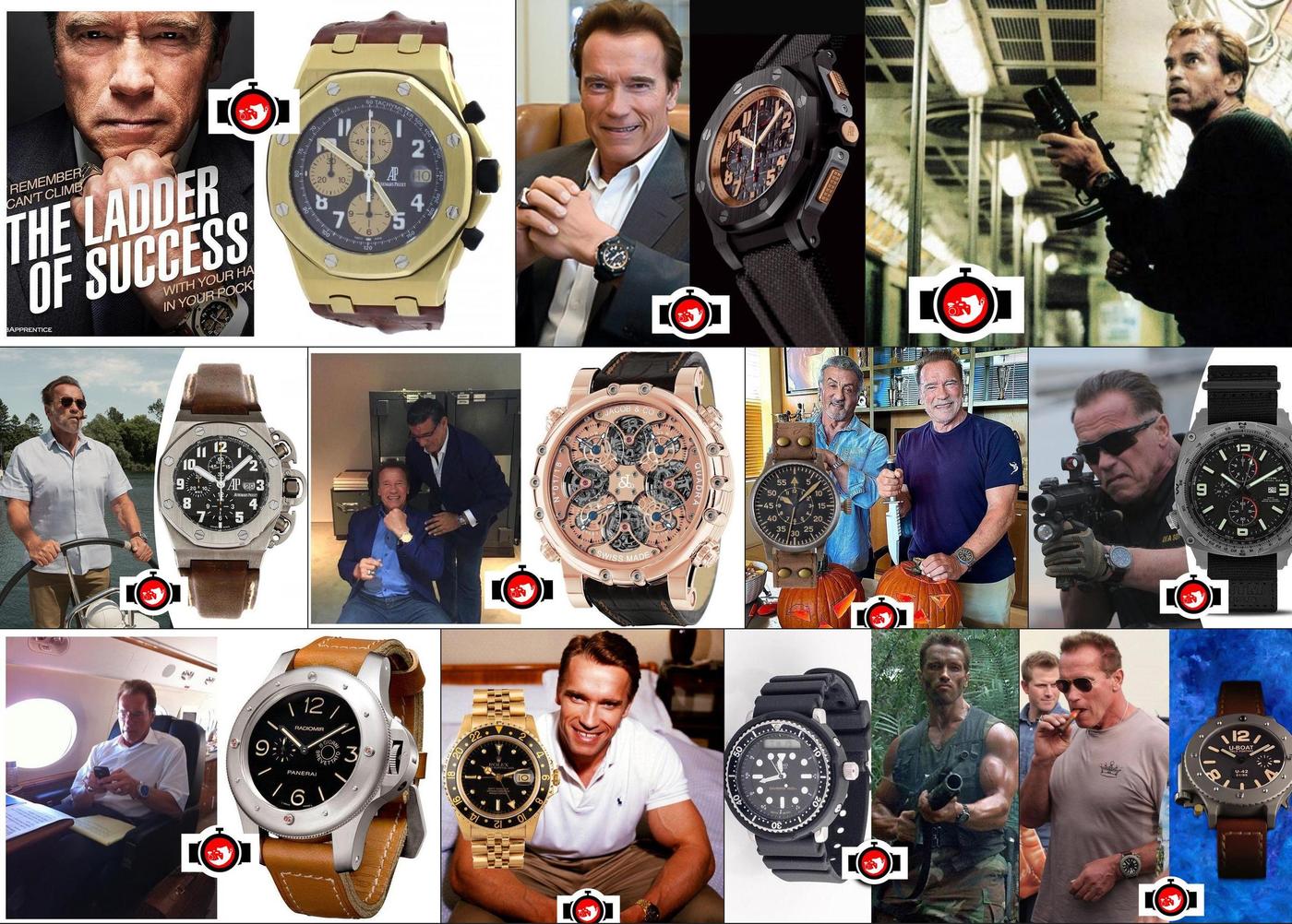Arnold Schwarzenegger's Watch Collection: A Look at the Iconic Actor's Love for Timepieces